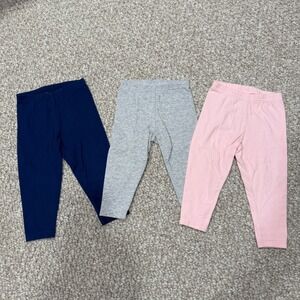 Carters Baby Girls Leggings‎ Bundle Size  12 Months Pants 3 Pcs Set